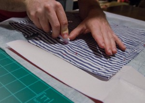 Tracing the Hem Line for the Fly
